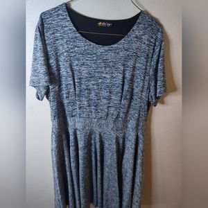 Bella Berry 1x Midi Dress